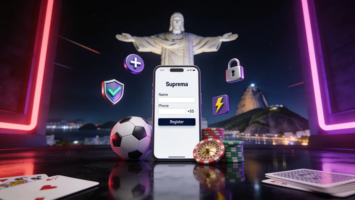 Como se cadastrar na Suprema Bet: guia de suprema bet para jogadores no Brasil